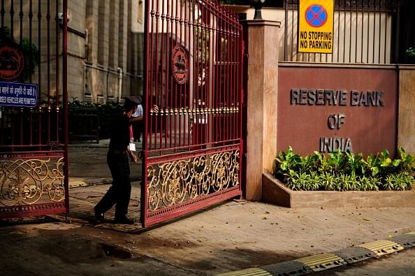 Reserve Bank of India building at Sansad Marg in New Delhi, India. (Pradeep Gaur/Mint via GettyImages) 